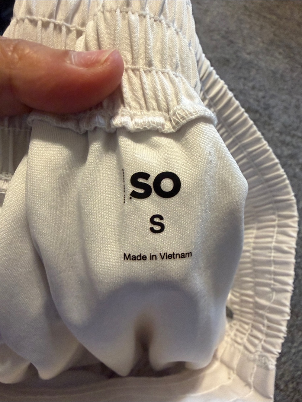 SO White Women's Athletic Shorts with Elastic Waist - Picture 5 of 6